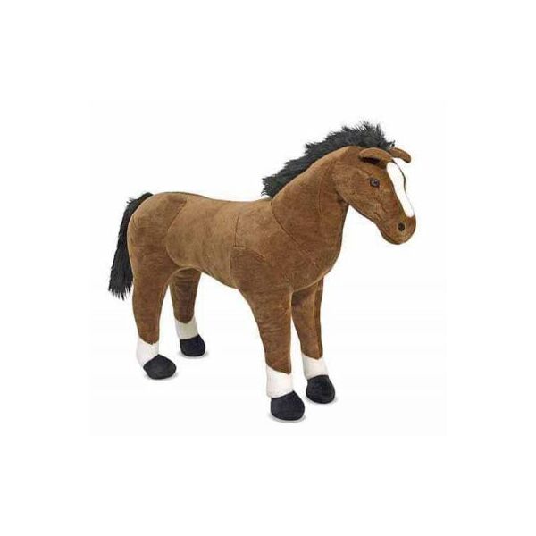 

Мягкая игрушка Melissa&Doug Гигантская плюшевый конь, 100 см (MD12105)