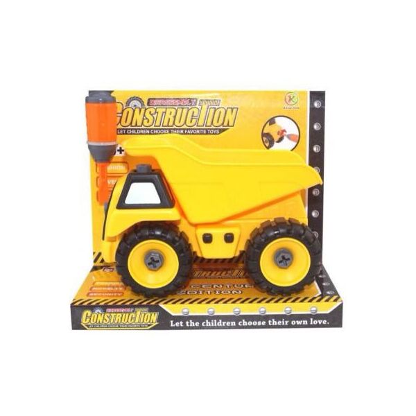 

Конструктор Kaile Toys Самосвал, разборная модель с отверткой (KL702-9)