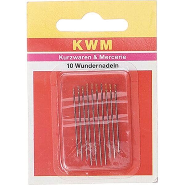 

Швейные иглы с умной головкой (10 шт. в наборе) KWM - металик-золотой K02-110026