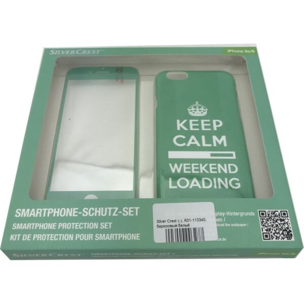 

Чехол для iPhone 6s/6 Silver Crest - бирюзовый-белый K01-110340