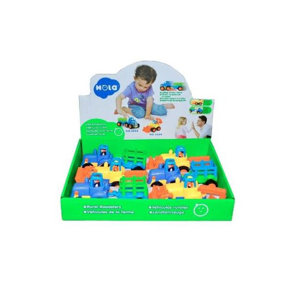 

Развивающая игрушка Hola Toys Сельхозмашинка 6 шт. (326AB-6)