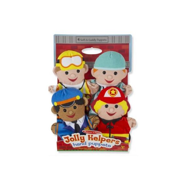 

Игровой набор Melissa&Doug Кукольный театр Веселые помощники, 4 штуки (MD9086)