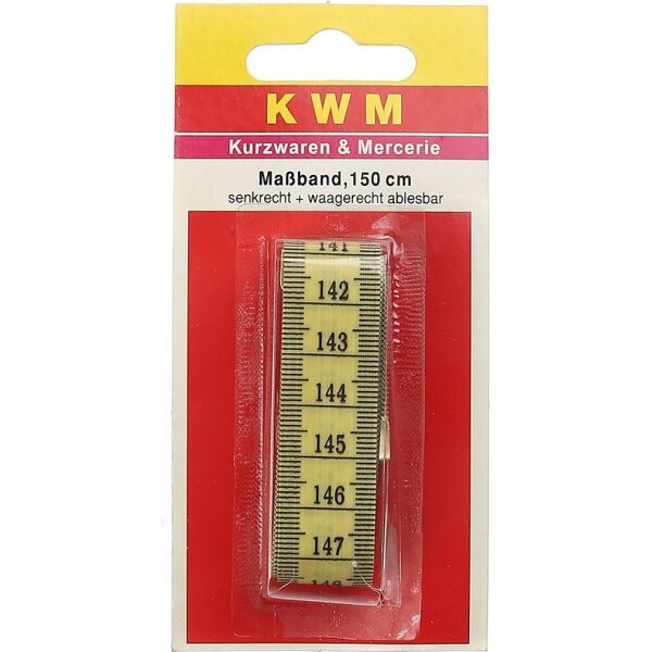 

Сантиметр, 150 см KWM - желтый K02-110006