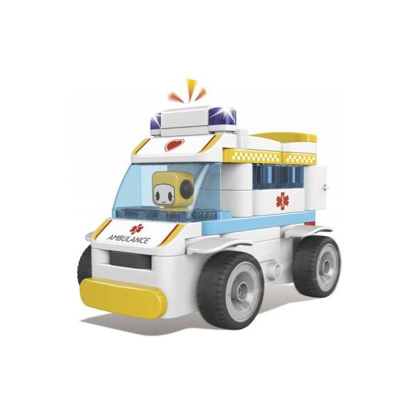 

Конструктор Pai Blocks Ambulance + пульт ДУ 69 элементов (62003W)