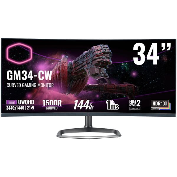 

Монитор Cooler Master GM34-CW