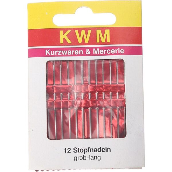 

Иглы для ручного шитья, цыганские (12 ед. в наборе) KWM - металик K02-110025