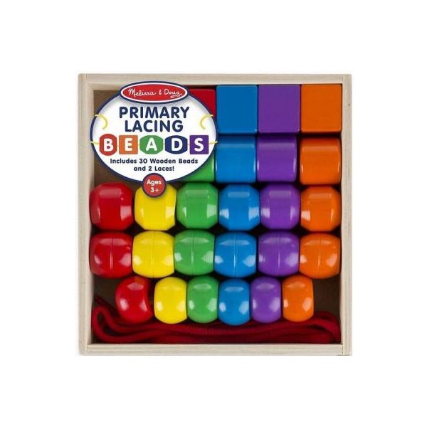 

Развивающая игрушка Melissa&Doug Начальная шнуровка (MD10544)