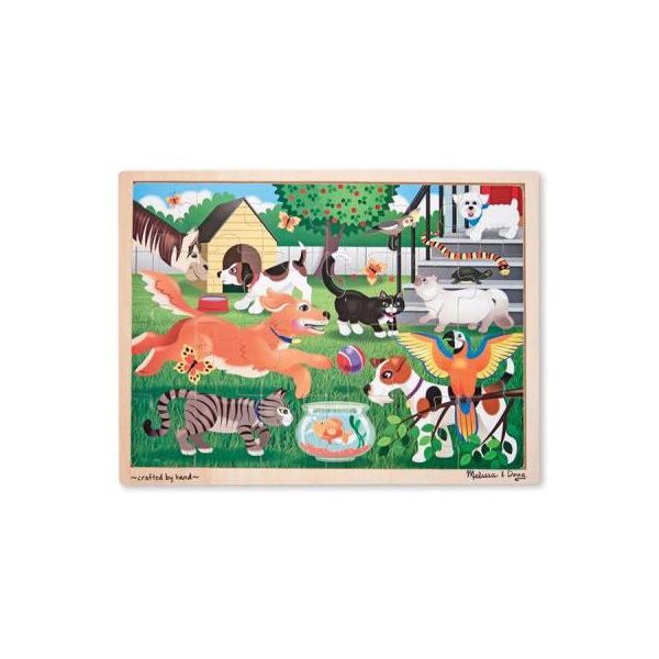 

Пазл Melissa&Doug Домашние животные, 24 элемента (MD19059)