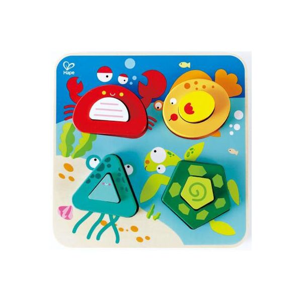 

Развивающая игрушка Hape Пазл "Подводный мир" (E0436)