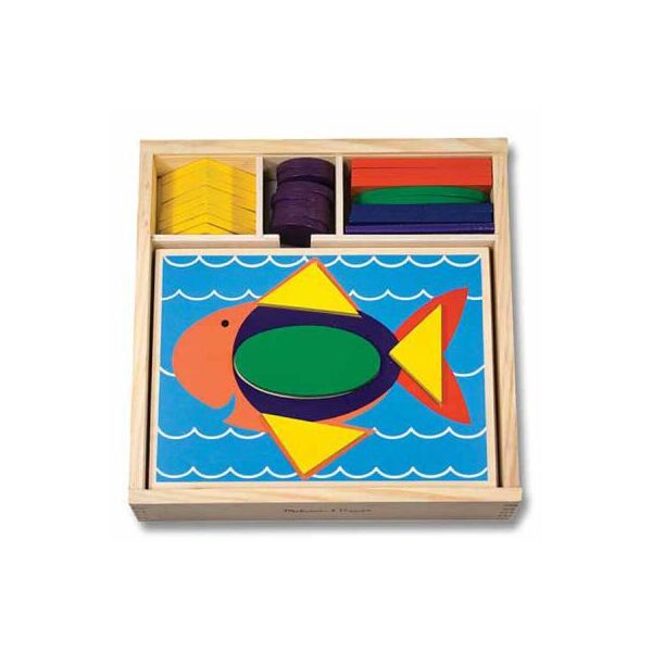 

Развивающая игрушка Melissa&Doug Мозаика для начинающих (MD528)