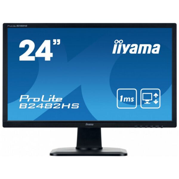 

Монитор iiyama 24" ProLite B2482HS-B1 black (B2482HSB1)