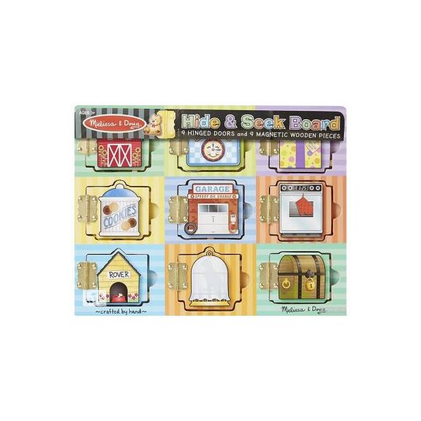 

Развивающая игрушка Melissa&Doug Магнитная доска "Открой и найди" (MD10474)
