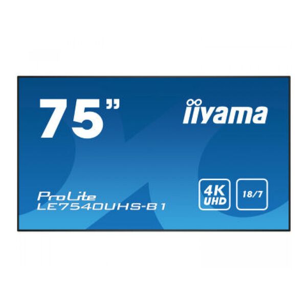 

Монитор Iiyama 75" LE7540UHS-B1