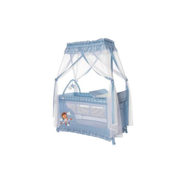 

Детский манеж Lorelli MAGIC SLEEP blue advent