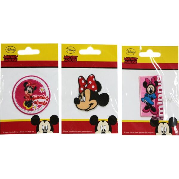 

Нашивка аппликация 3 шт "Mickey Mouse " Disney - разноцветный K10-110353