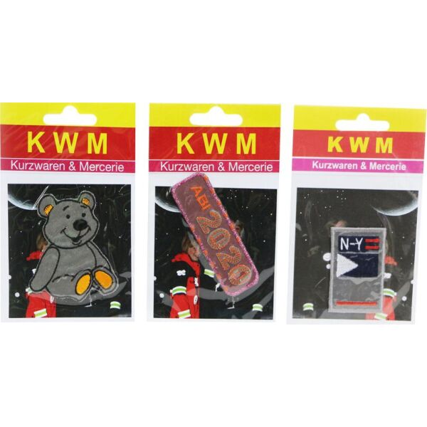 

Набор аппликаций (3 шт) KWM 14*9 см разноцветный K10-550308