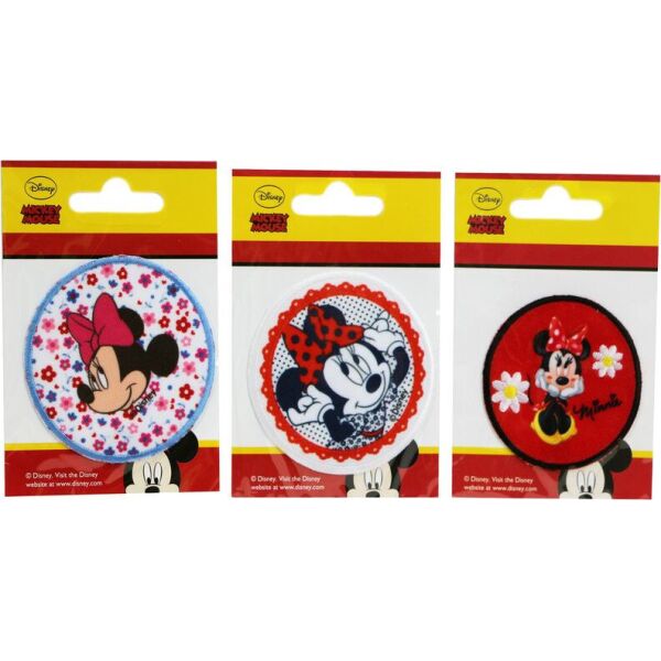 

Нашивка аппликация 3 шт "Mickey Mouse " Disney - разноцветный K10-110351