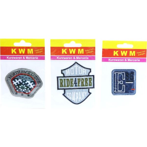 

Набор аппликаций (3 шт) KWM 14,5х9х1,5 разноцветный K10-550258