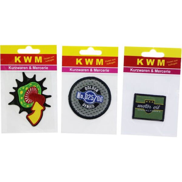

Набор аппликаций (3 шт) KWM 14,5х9х1,5 разноцветный K10-550280
