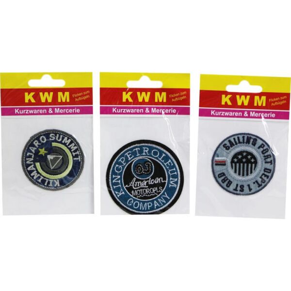 

Набор аппликаций круглые (3 шт) KWM 14,5х9х1,5 разноцветный K10-550232