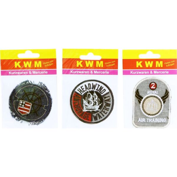 

Набор аппликаций (3 шт) KWM 14,5х9х1,5 разноцветный K10-550255