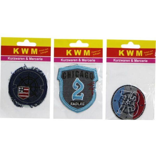 

Набор аппликаций (3 шт) KWM 14,5х9х1,5 разноцветный K10-550264