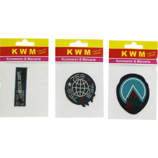 

Набор аппликаций (3 шт) KWM 14,5х9х1,5 разноцветный K10-550266