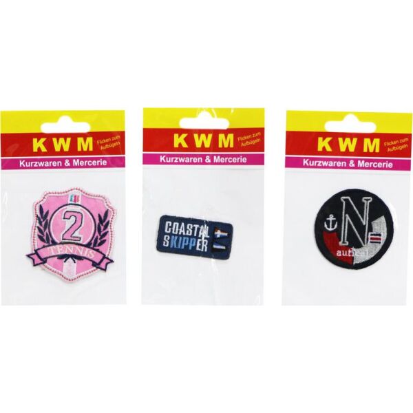 

Набор аппликаций (3 шт) KWM 14,5х9х1,5 разноцветный K10-550267
