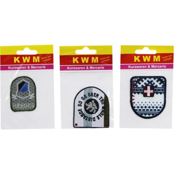 

Набор аппликаций (3 шт) KWM 14,5х9х1,5 разноцветный K10-550269