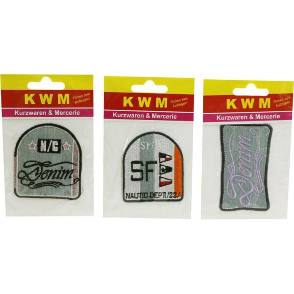 

Набор аппликаций (3 шт) KWM 14,5х9х1,5 разноцветный K10-550299