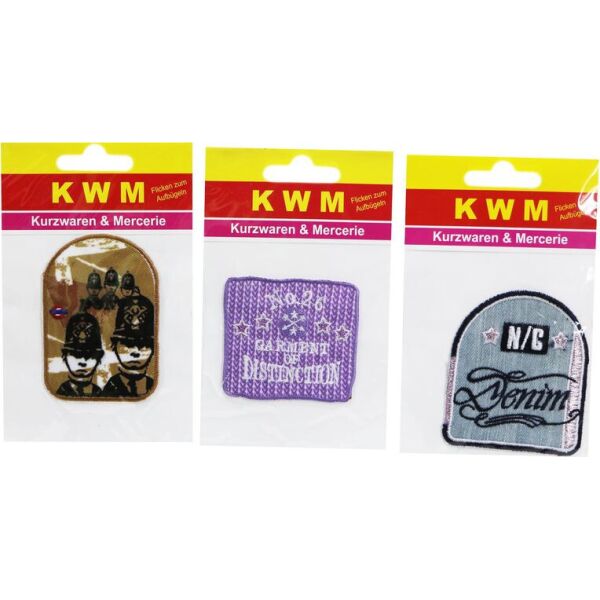 

Набор аппликаций (3 шт) KWM 14,5х9х1,5 разноцветный K10-550275