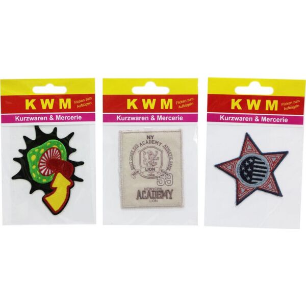 

Набор аппликаций (3 шт) KWM 14,5х9х1,5 разноцветный K10-550282