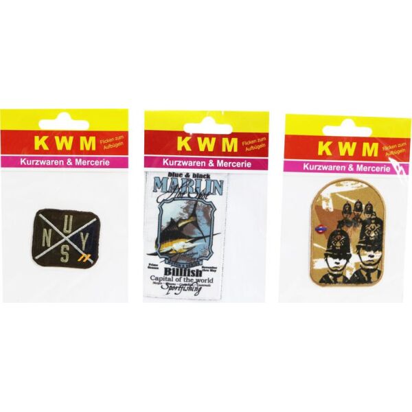 

Набор аппликаций (3 шт) KWM 14,5х9х1,5 разноцветный K10-550284