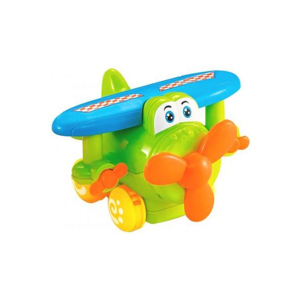 

Развивающая игрушка BeBeLino Инерционный самолетик (зеленый) (58153-3)