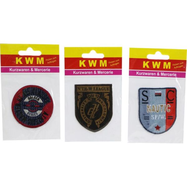 

Набор аппликаций (3 шт) KWM 14,5х9х1,5 разноцветный K10-550253
