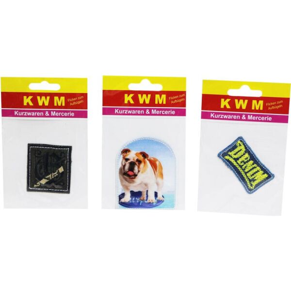 

Набор аппликаций (3 шт) KWM 14,5х9х1,5 разноцветный K10-550273