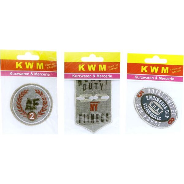 

Набор аппликаций (3 шт) KWM 14*9 см разноцветный K10-550256
