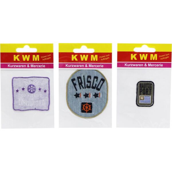 

Набор аппликаций (3 шт) KWM 14*9 см разноцветный K10-550261
