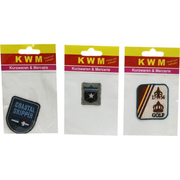 

Набор аппликаций (3 шт) KWM 14*9 см разноцветный K10-550263