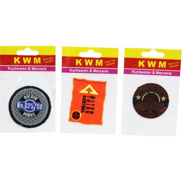 

Набор аппликаций (3 шт) KWM 14*9 см разноцветный K10-550268