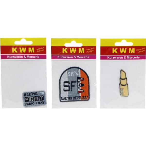 

Набор аппликаций (3 шт) KWM 14*9 см разноцветный K10-550294