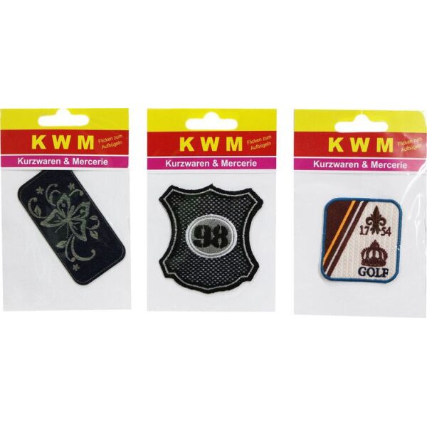 

Набор аппликаций (3 шт) KWM 14 х 9 см разноцветный K10-550278