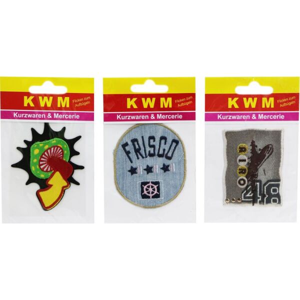 

Набор аппликаций (3 шт) KWM 14*9 см разноцветный K10-550279