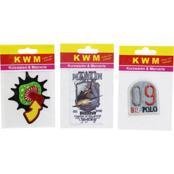 

Набор аппликаций (3 шт) KWM 14*9 см разноцветный K10-550281