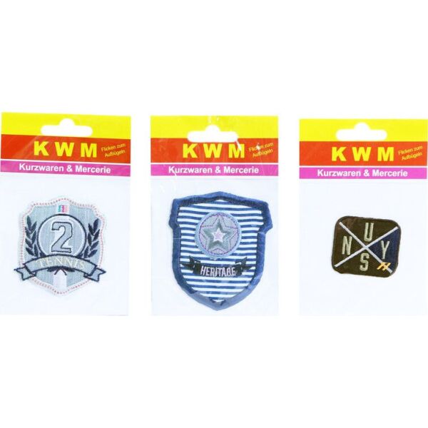 

Набор аппликаций (3 шт) KWM 14*9 см разноцветный K10-550283