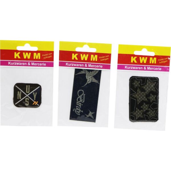 

Набор аппликаций (3 шт) KWM 14*9 см разноцветный K10-550287