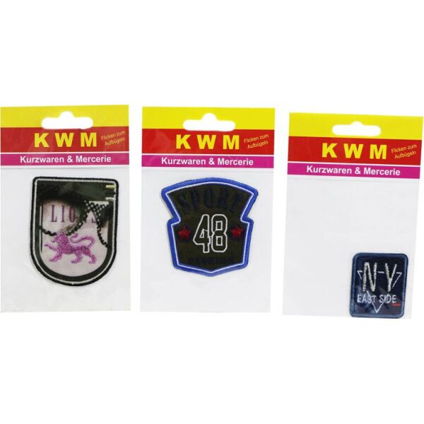 

Набор аппликаций (3 шт) KWM 14*9 см разноцветный K10-550224