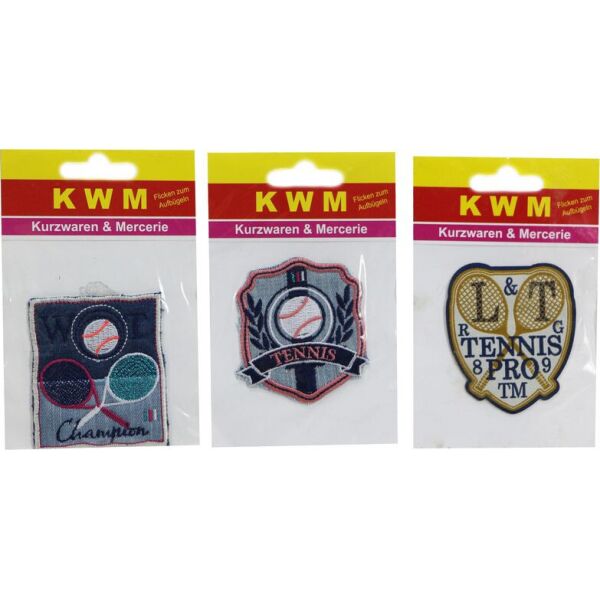 

Набор аппликаций Tennis (3 шт) KWM 14*9 см разноцветный K10-550228