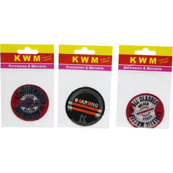 

Набор аппликаций (3 шт) KWM 14*9 см разноцветный K10-550236