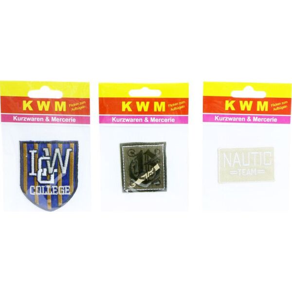 

Набор аппликаций (3 шт) KWM 14*9 см разноцветный K10-550237